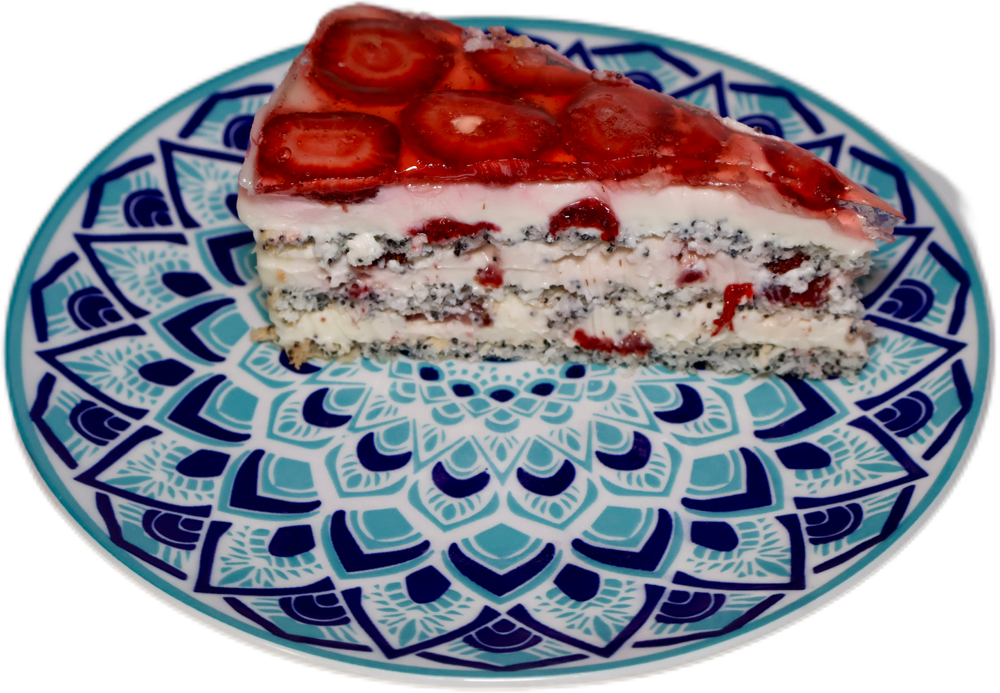 Мак и кокос (мак, ягоди, кокос, бял шоколад)