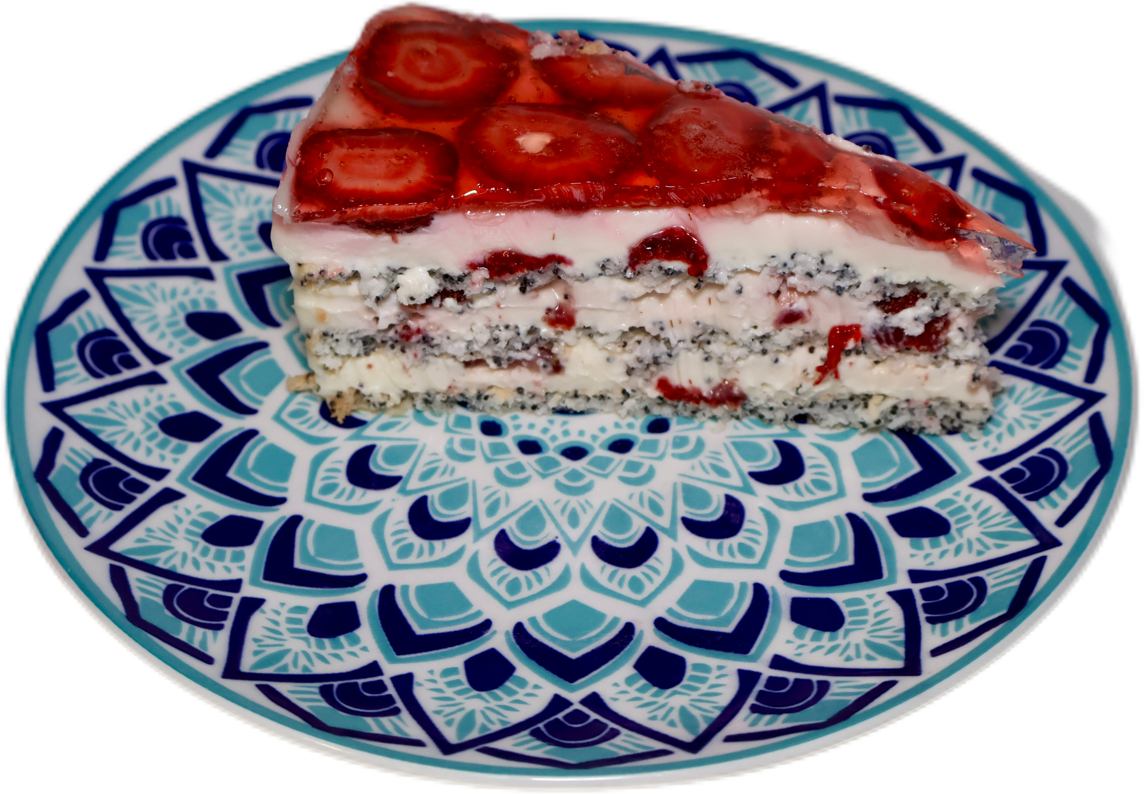 Мак и кокос (мак, ягоди, кокос, бял шоколад)