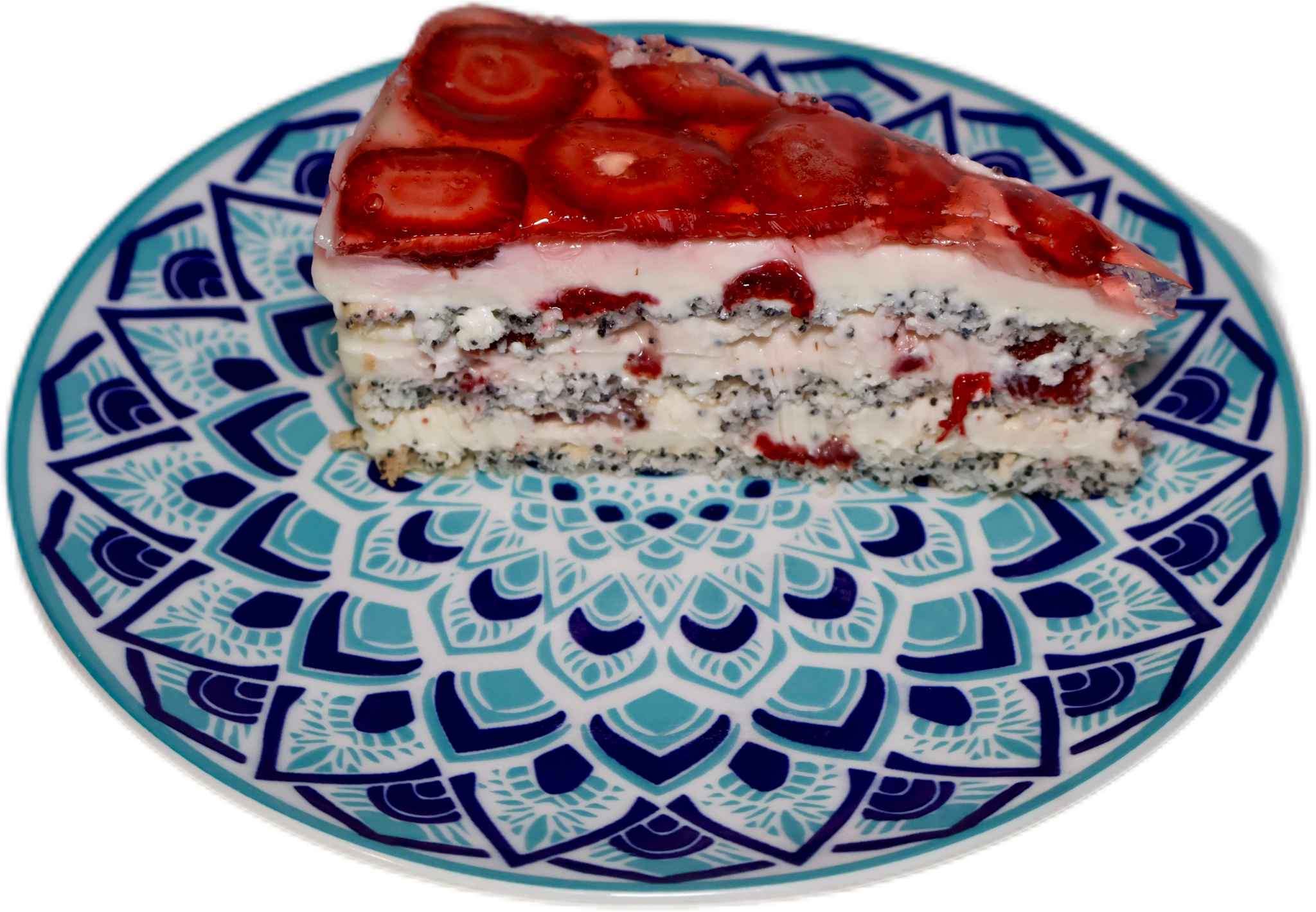 Мак и кокос (мак, ягоди, кокос, бял шоколад)