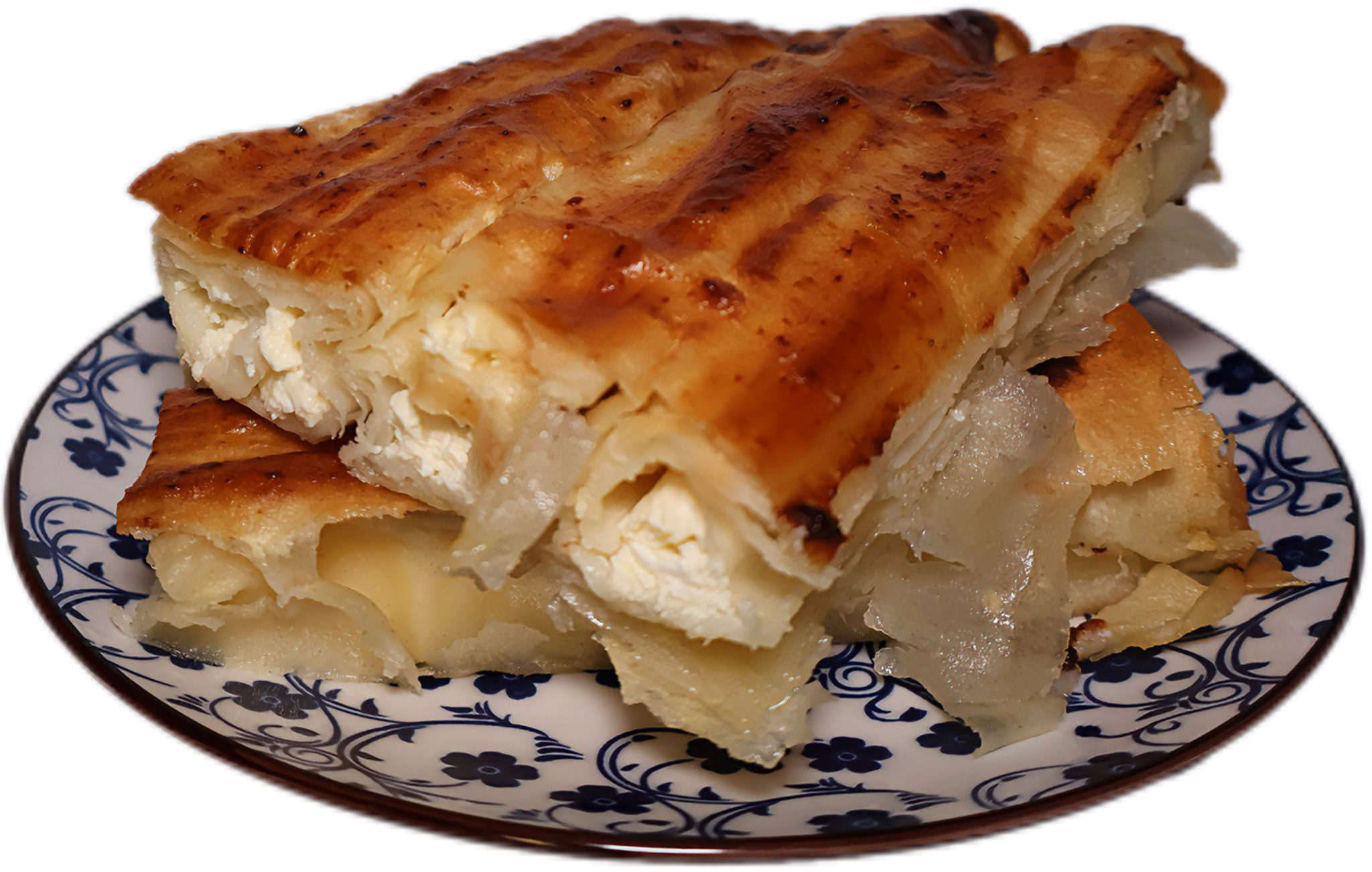 Домашна баница (сирене и яйца )