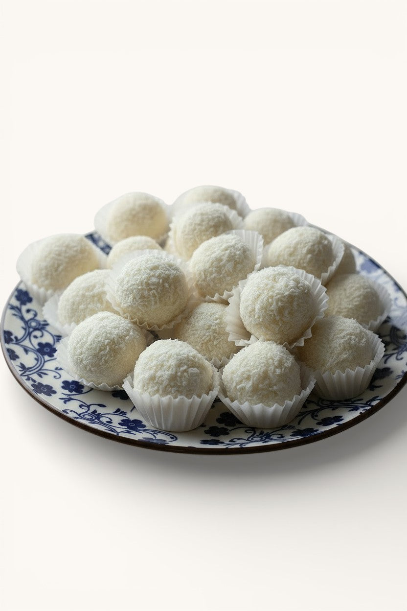 Ръчно правени бонбони Рафаело