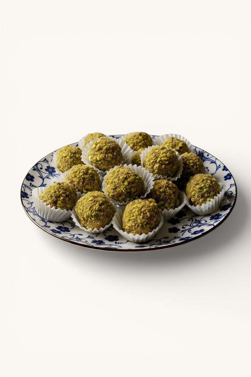 Ръчно правени бонбони с шамфъстък