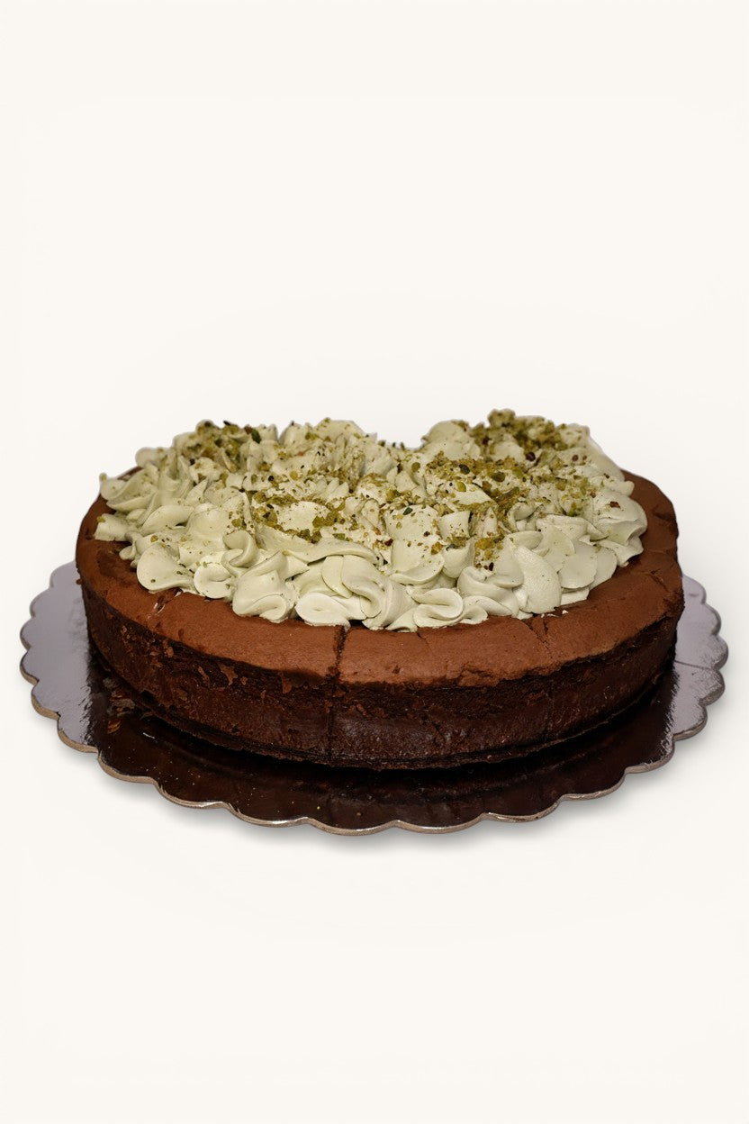 Мъд пай (шоколад, ядки, крема сирене)