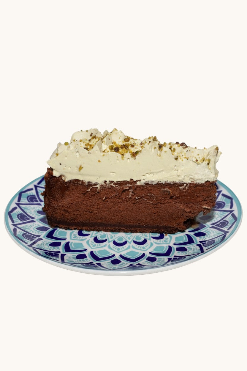 Мъд пай (шоколад, ядки, крема сирене)